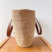 Celine Raffia Beige Tote - 22 X 30 X 14cm - 4