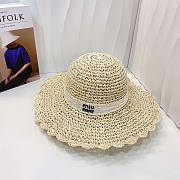 Miu Miu Raffia Women Beach Hat - 2