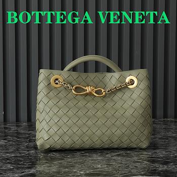 Bottega Veneta Andiamo Small Green Bag - 25x22x10.5cm