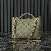 Bottega Veneta Andiamo Small Green Bag - 25x22x10.5cm - 4