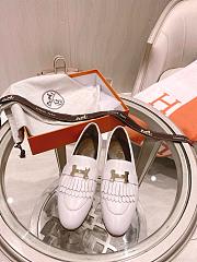 Hermes Royal White Leather Gold Hardware - 1