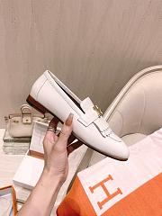 Hermes Royal White Leather Gold Hardware - 4