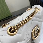 Gucci Marmont Light Grey Bag  - 6