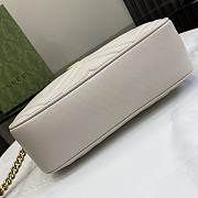 Gucci Marmont Shoulder Bag Light Grey - 13x24x7cm - 6