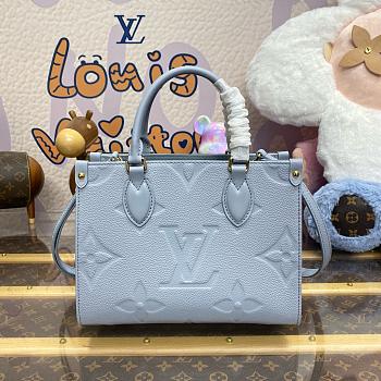 Louis Vuitton Onthego PM Blue Hour Color