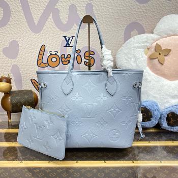 Louis Vuitton Neverfull MM Blue Hour