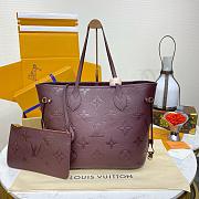 Louis Vuitton Neverfull MM Wine - 1