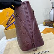 Louis Vuitton Neverfull MM Wine - 4