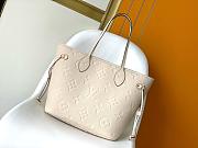 Louis Vuitton Neverfull creme Monogram MM bag - 5