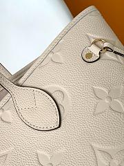 Louis Vuitton Neverfull creme Monogram MM bag - 2