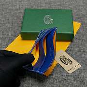 Goyard Saint Sulpice Card Holder In Royal Blue - 10.5*8cm - 4