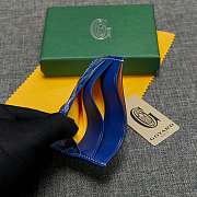 Goyard Saint Sulpice Card Holder In Royal Blue - 10.5*8cm - 3