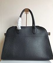 The Row Soft Margaux 15 Bag in Pebble Leather - 15x11x9 in - 1