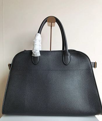 The Row Soft Margaux 15 Bag in Pebble Leather - 15x11x9 in