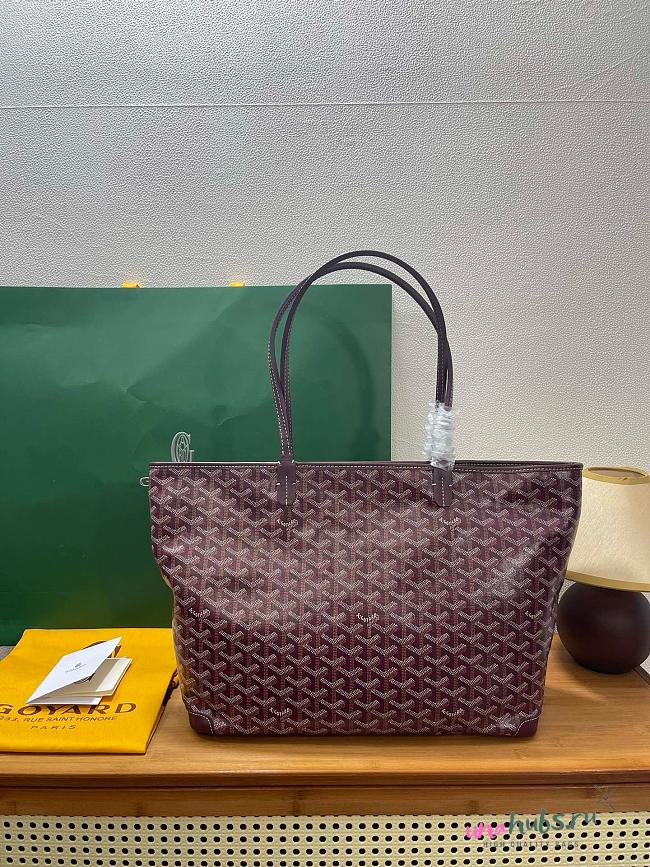 Goyard Artois MM Burgundy Bag - 30x17x50cm - 1