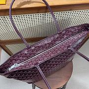 Goyard Artois MM Burgundy Bag - 30x17x50cm - 5