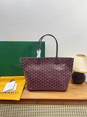 Goyard Artois PM Burgundy Bag - 25x14x30cm - 1