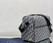 Dior Changing Bag  Beige and Black Dior Oblique Jacquard- 38x28x16cm - 5