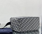 Dior Changing Bag  Beige and Black Dior Oblique Jacquard- 38x28x16cm - 2