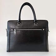 PRADA briefcase black color - 37.5x 8.5x 27.5cm - 3