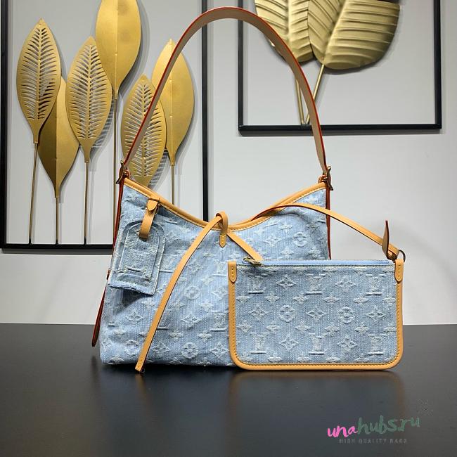 Louis Vuitton CarryAll PM Denim - 29x24x12cm - 1