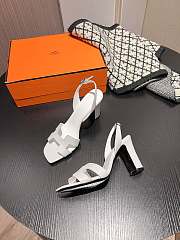 Hermes Encens 50 Sandal White - 1