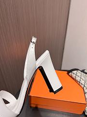 Hermes Encens 50 Sandal White - 4