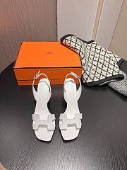 Hermes Encens 50 Sandal White - 2