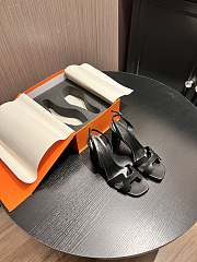 	 Hermes Encens 50 Sandal Black - 2