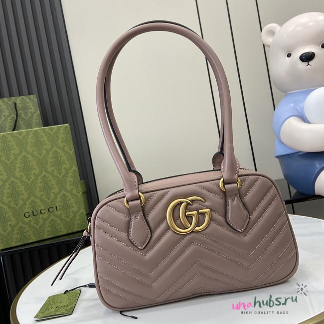 GUCCI GG MARMONT SMALL TOP HANDLE BAG - W25.5cm x H15.5cm x D6.5cm - 1