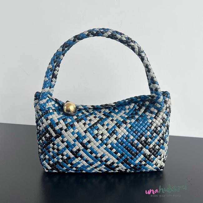 Bottega Veneta Tosca Blue Shoulder Bag - 27x18x9cm - 1