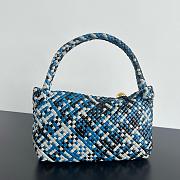 Bottega Veneta Tosca Blue Shoulder Bag - 27x18x9cm - 2