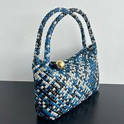 Bottega Veneta Tosca Blue Shoulder Bag - 27x18x9cm - 3