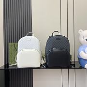 GUCCI MEDIUM GG BACKPACK WITH TAG - W29cm x H40cm x D14cm - 1