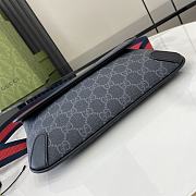 GUCCI BLACK BELT BAG - 4