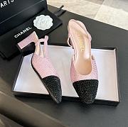 Chanel Strass Pink Slingback 65mm - 5