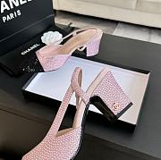 Chanel Strass Pink Slingback 65mm - 2