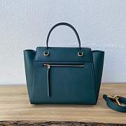 Celine Nano Belt Bag In Grainied Calfskin Green - 20 X 17 X 11 CM - 4