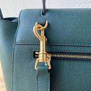 Celine Nano Belt Bag In Grainied Calfskin Green - 20 X 17 X 11 CM - 3