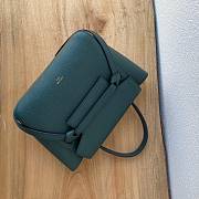 Celine Nano Belt Bag In Grainied Calfskin Green - 24cm - 5