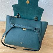 Celine Nano Belt Bag In Grainied Calfskin Green - 24cm - 4