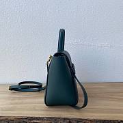 Celine Nano Belt Bag In Grainied Calfskin Green - 24cm - 2