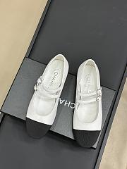 Chanel Mary Jane double strap flat shoes - 3