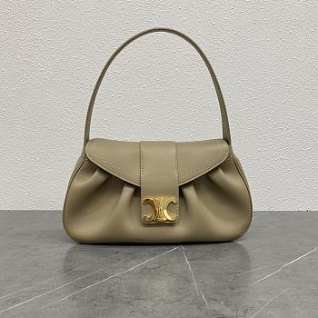 CELINE Medium Polly Bag in Supple Calfskin - 33 X 19 X 9 CM