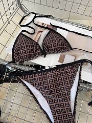 Fendi FF Brown Bikini - 5