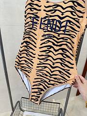 Fendi Orange One Piece Swimwear - 5