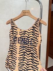 Fendi Orange One Piece Swimwear - 4