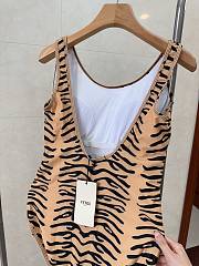 Fendi Orange One Piece Swimwear - 3