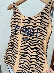 Fendi Orange One Piece Swimwear - 2