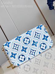 Louis Vuitton Félicie Pochette Lagoon Blue - 21 x 12 x 3 cm - 4